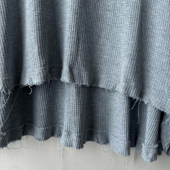 We The Free | Gray Malibu Thermal Oversized Sweater Tunic - Picture 4 of 10